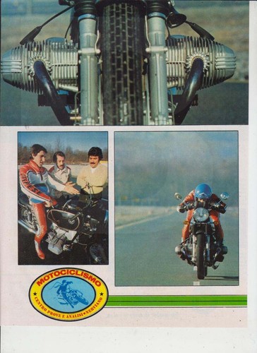Pubblicita test moto bmw - moto, r