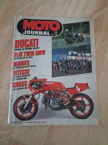 Moto journal 1985 719 bmw - moto,