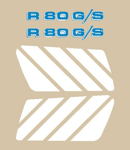 Bmw 1985 86 moto - r, g/s