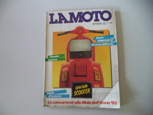 Moto 1983 bmw r80 - la,
