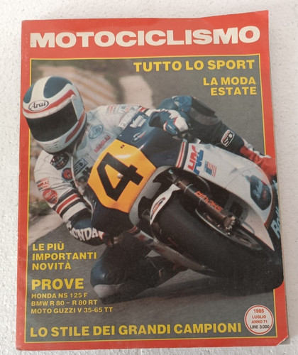 Motociclismo 1985 honda - -,
