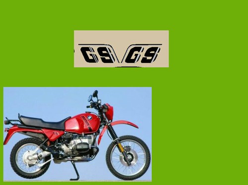 Bmw 80gs adesivi fianchetti - bmw, r