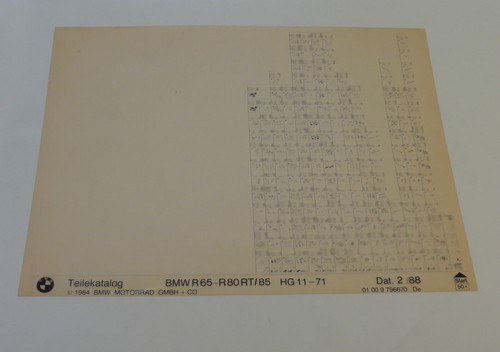 Microfiche catalogo ricambi - microfiche,